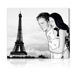 comic art- lichStyle- Paris Background
